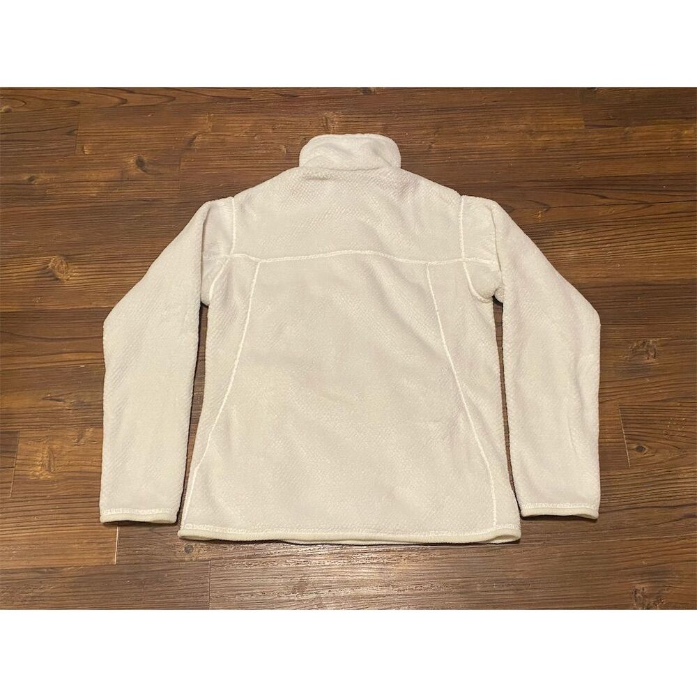 Patagonia Women's Snap-T Re-Tool Polartec Fleece Pullover Jacket Cream Size M - Picture 9 of 9